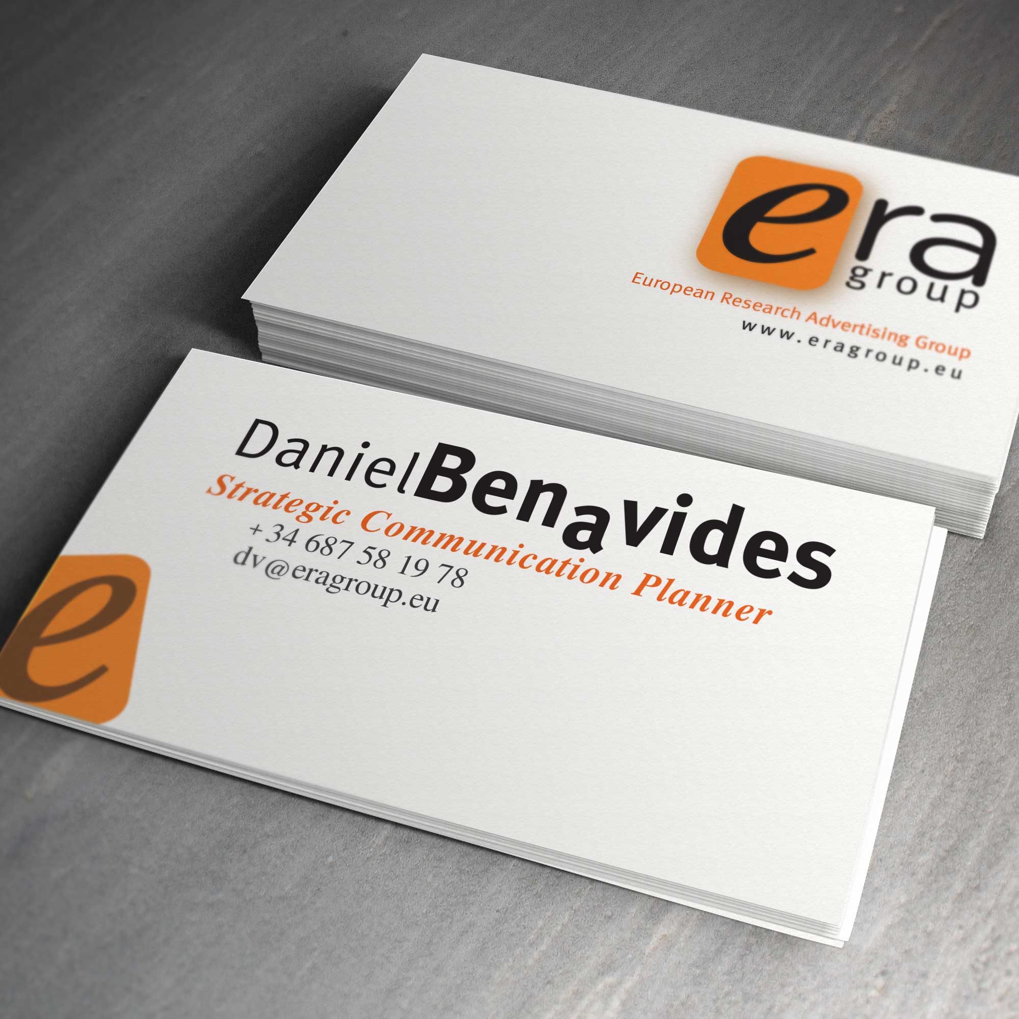 benavides daniel B era group business card